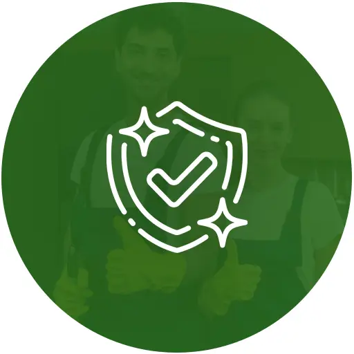 We are insured and bonded