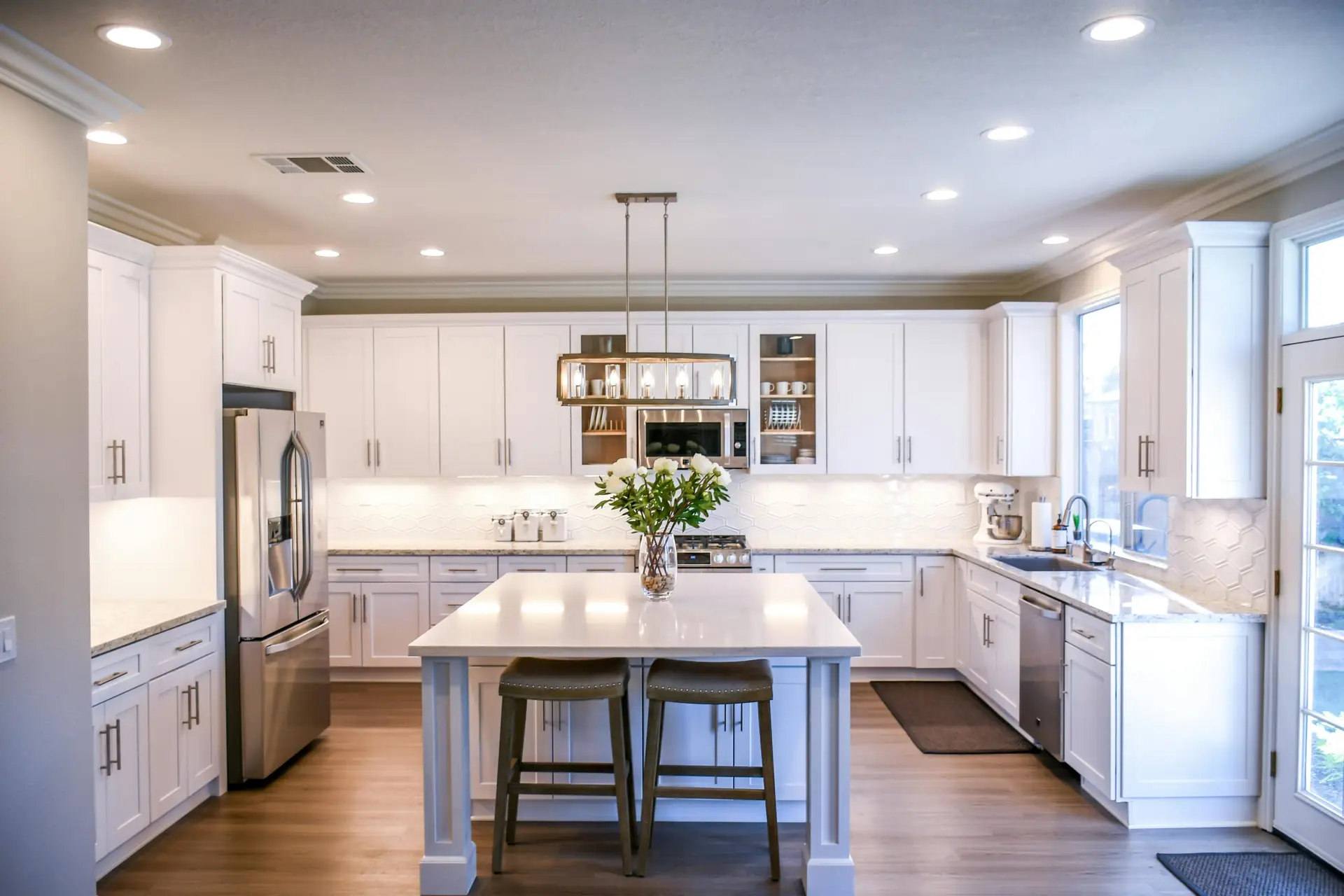 clean kitchen